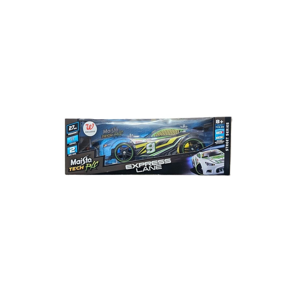 Maisto Tech R/C 49MHz Street Series Express Lane Car #9‎